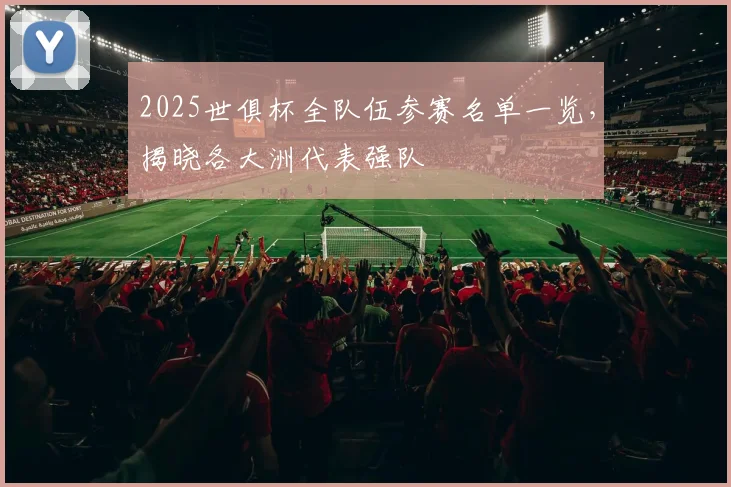 2025世俱杯全队伍参赛名单一览，揭晓各大洲代表强队